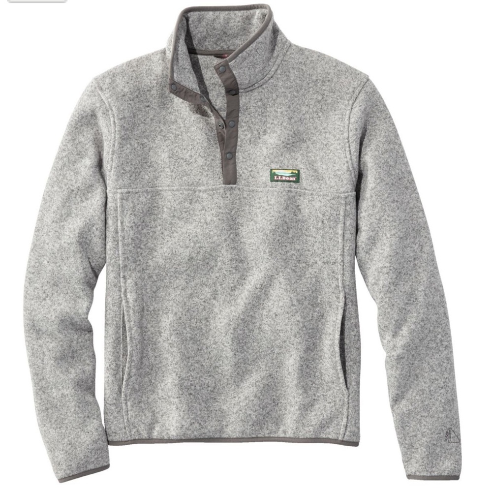 L.L.Bean Sweater Fleece Pullover